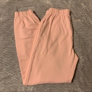 Brandy Melville light pink sweatpants